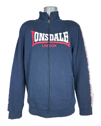 Lonsdale Strickjacke marineblau Größe XL