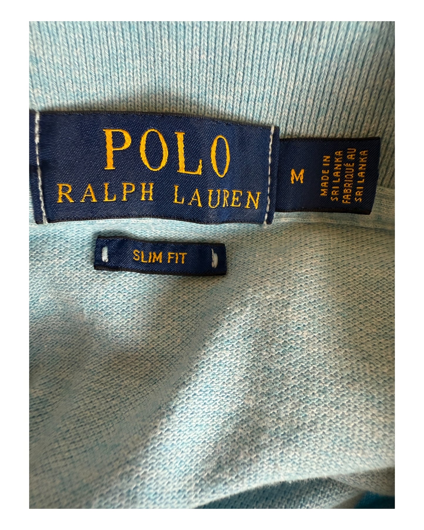 Polo Ralph Lauren Poloshirt hellblau Größe M