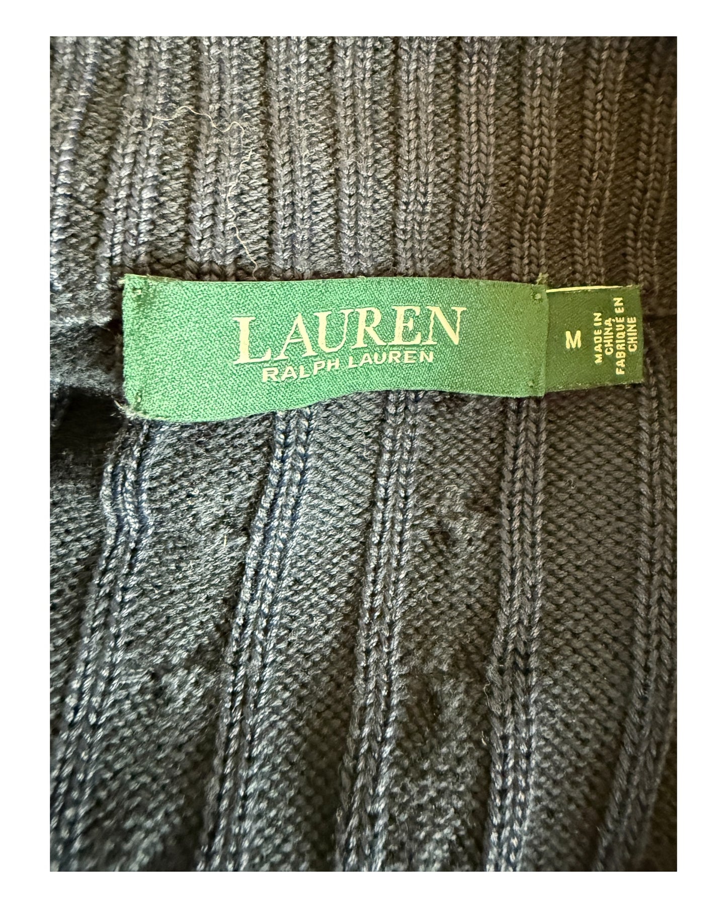 Polo Ralph Lauren Strickjacke marineblau Größe M