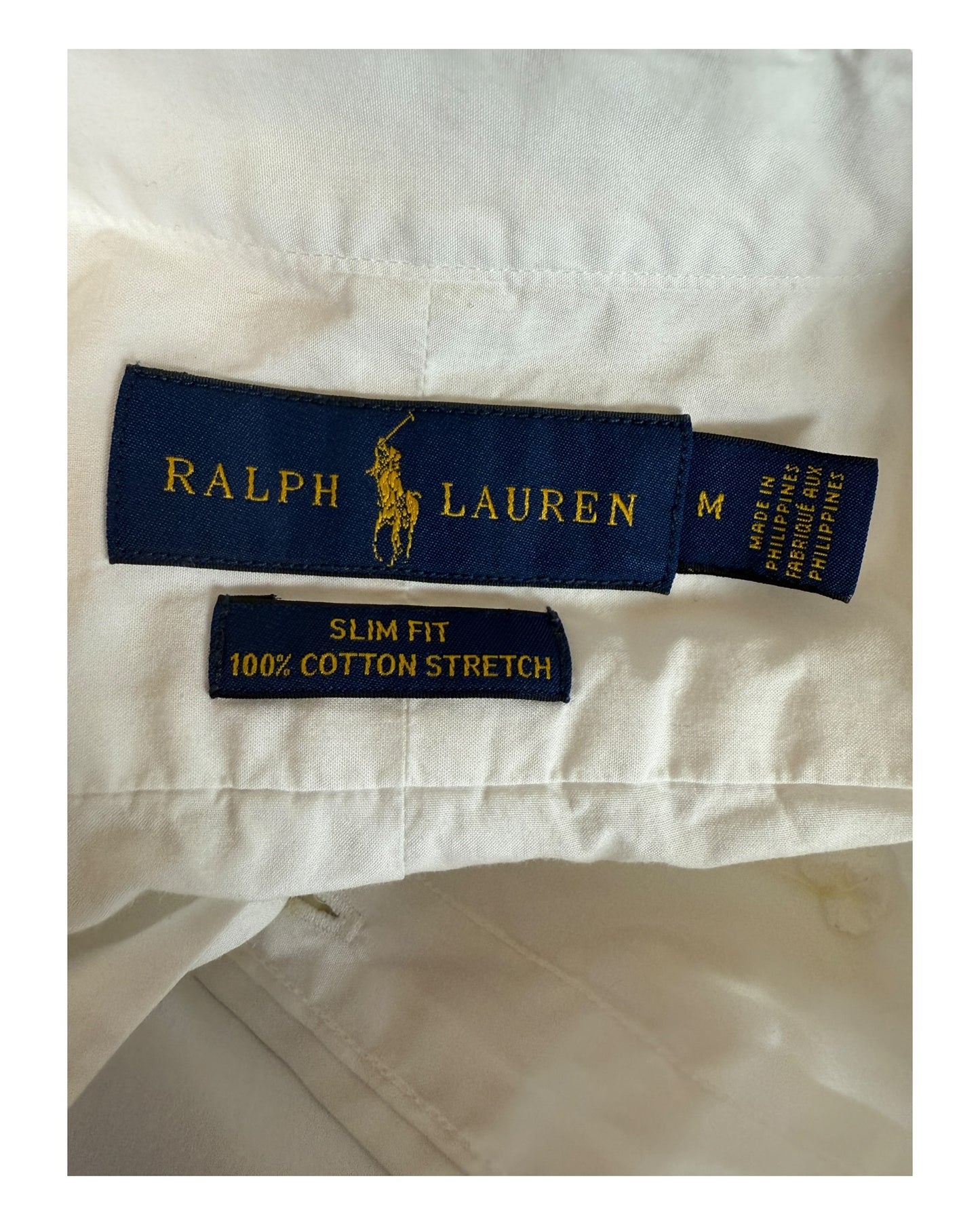 Polo Ralph Lauren Hemd weiß Größe M