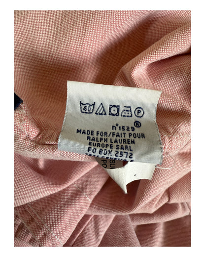 Polo Ralph Lauren Oxford Bluse rosa Größe S