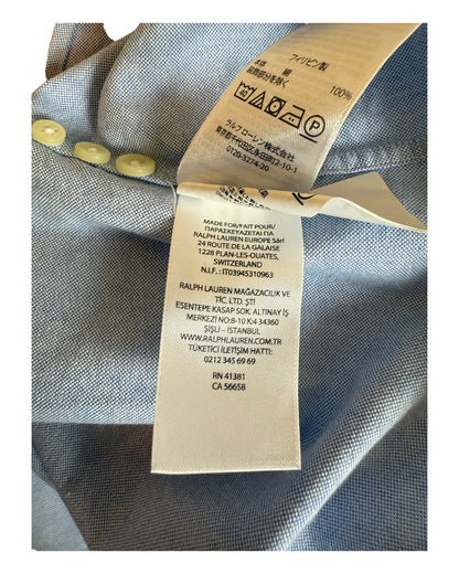 Polo Ralph Lauren Oxfordhemd hellblau Größe M