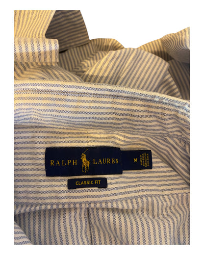 Polo Ralph Lauren Oxfordhemd blau weiß gestreift Größe M