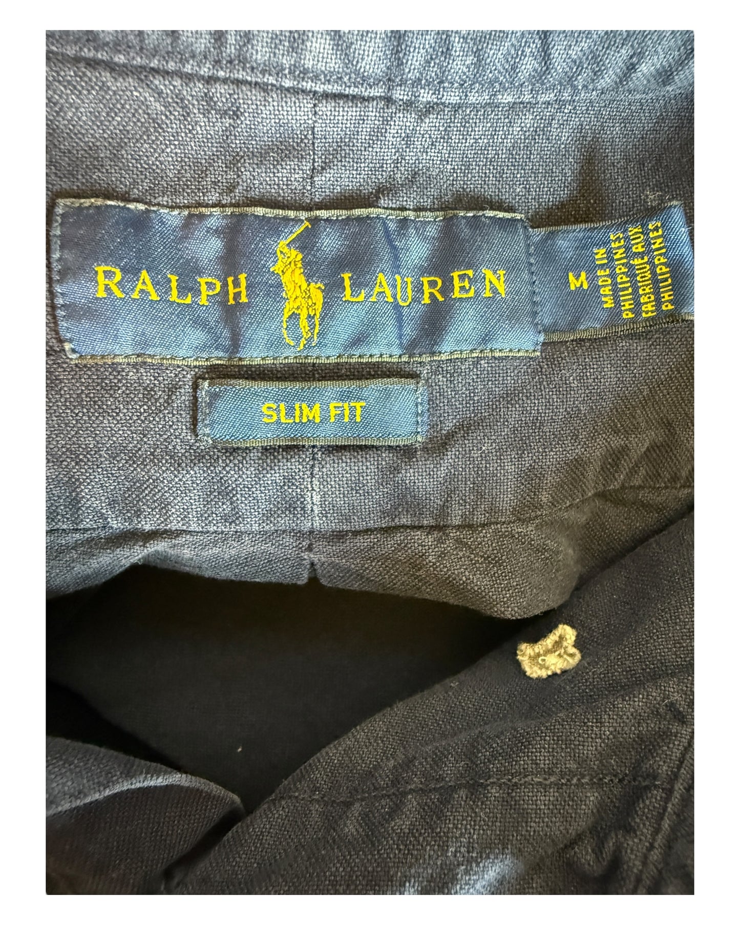 Polo Ralph Lauren Oxfordhemd marineblau Größe M