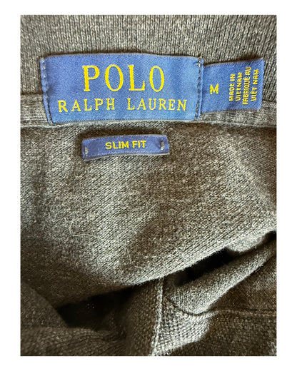 Polo Ralph Lauren Poloshirt schwarz meliert Größe M