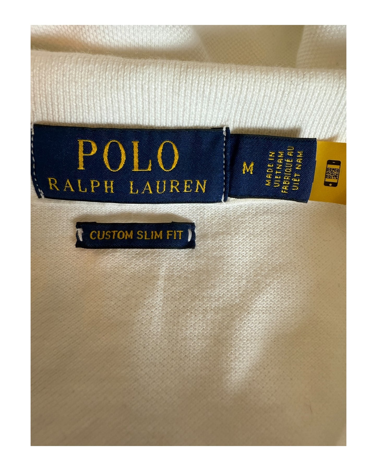 Polo Ralph Lauren Poloshirt weiß Größe M