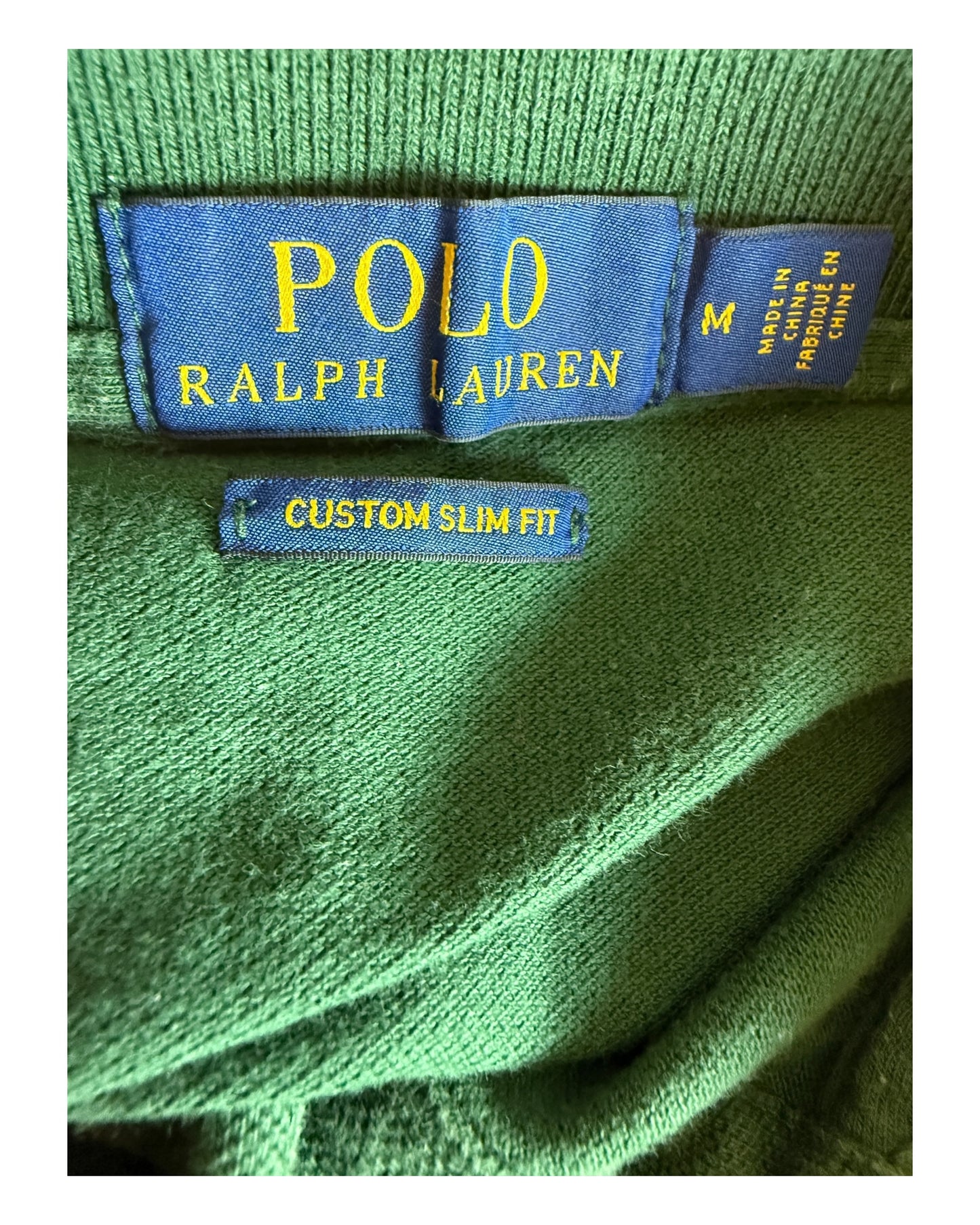 Polo Ralph Lauren Poloshirt dunkelgrün Größe M