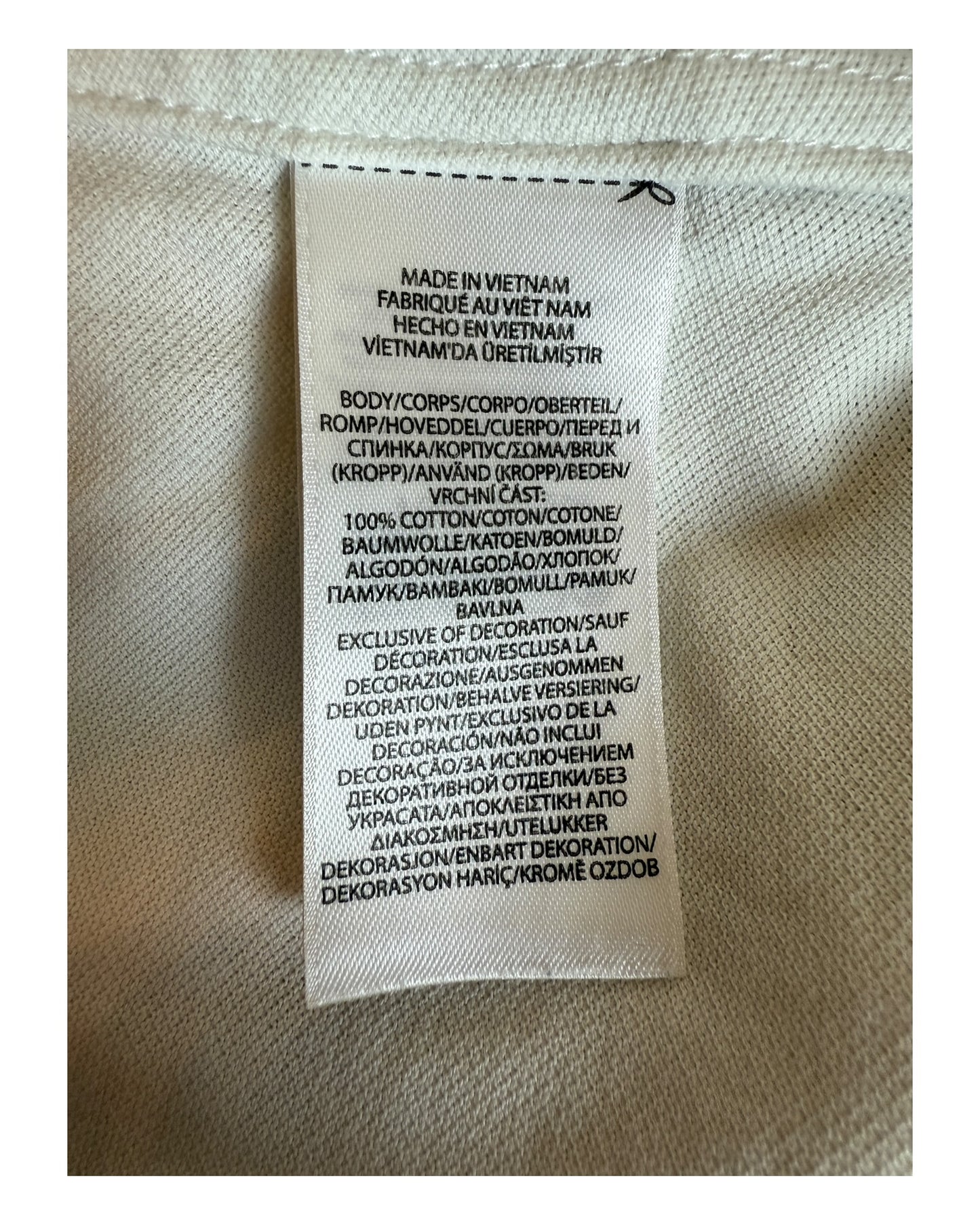 Polo Ralph Lauren Knit Oxford Bluse weiß Größe L