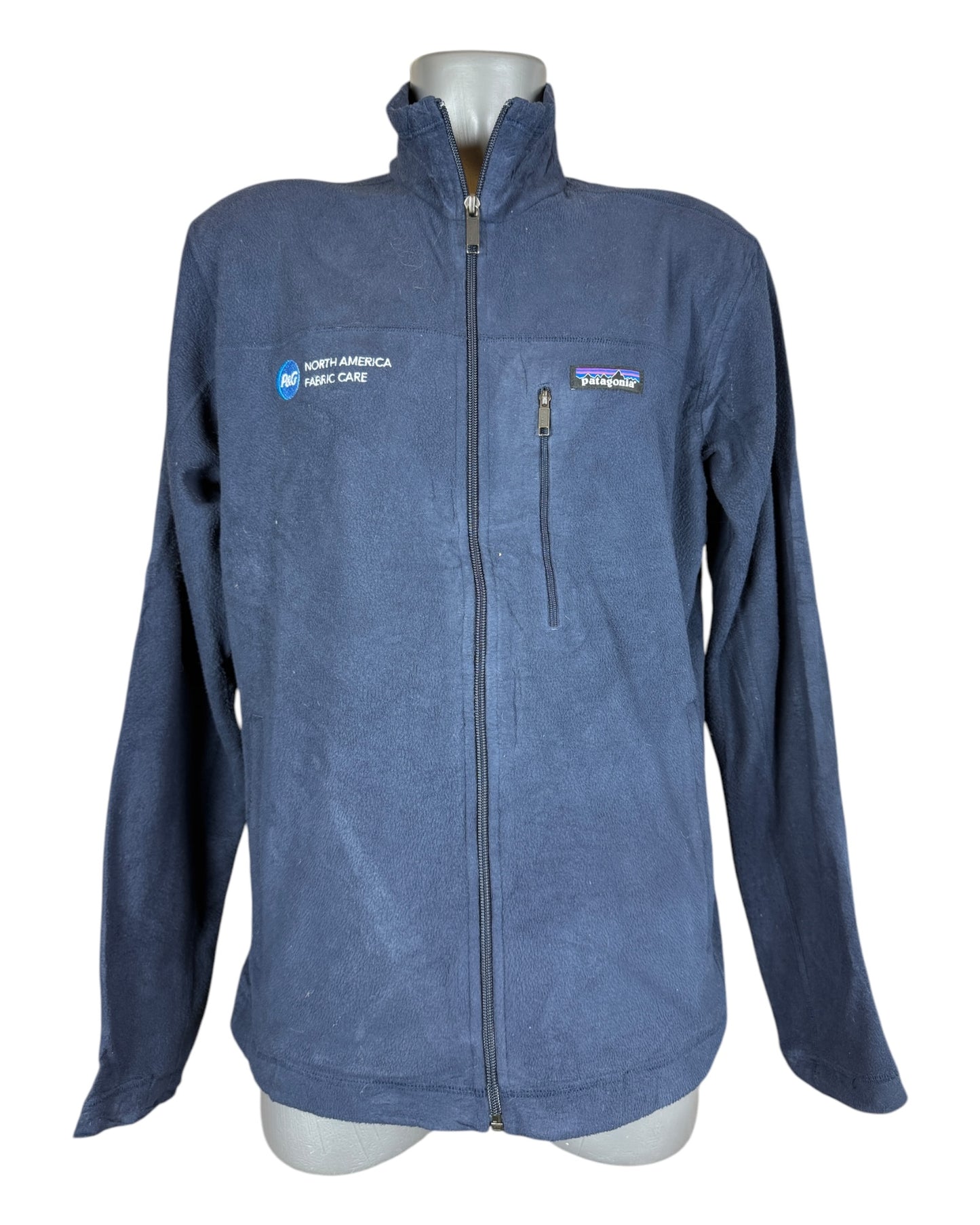 Patagonia Fleece Jacke marineblau Größe M