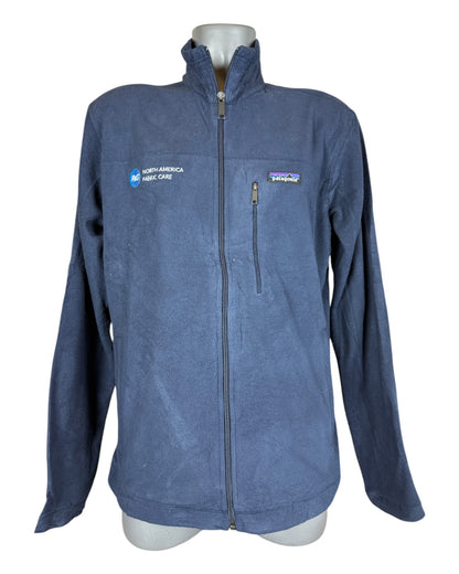 Patagonia Fleece Jacke marineblau Größe M