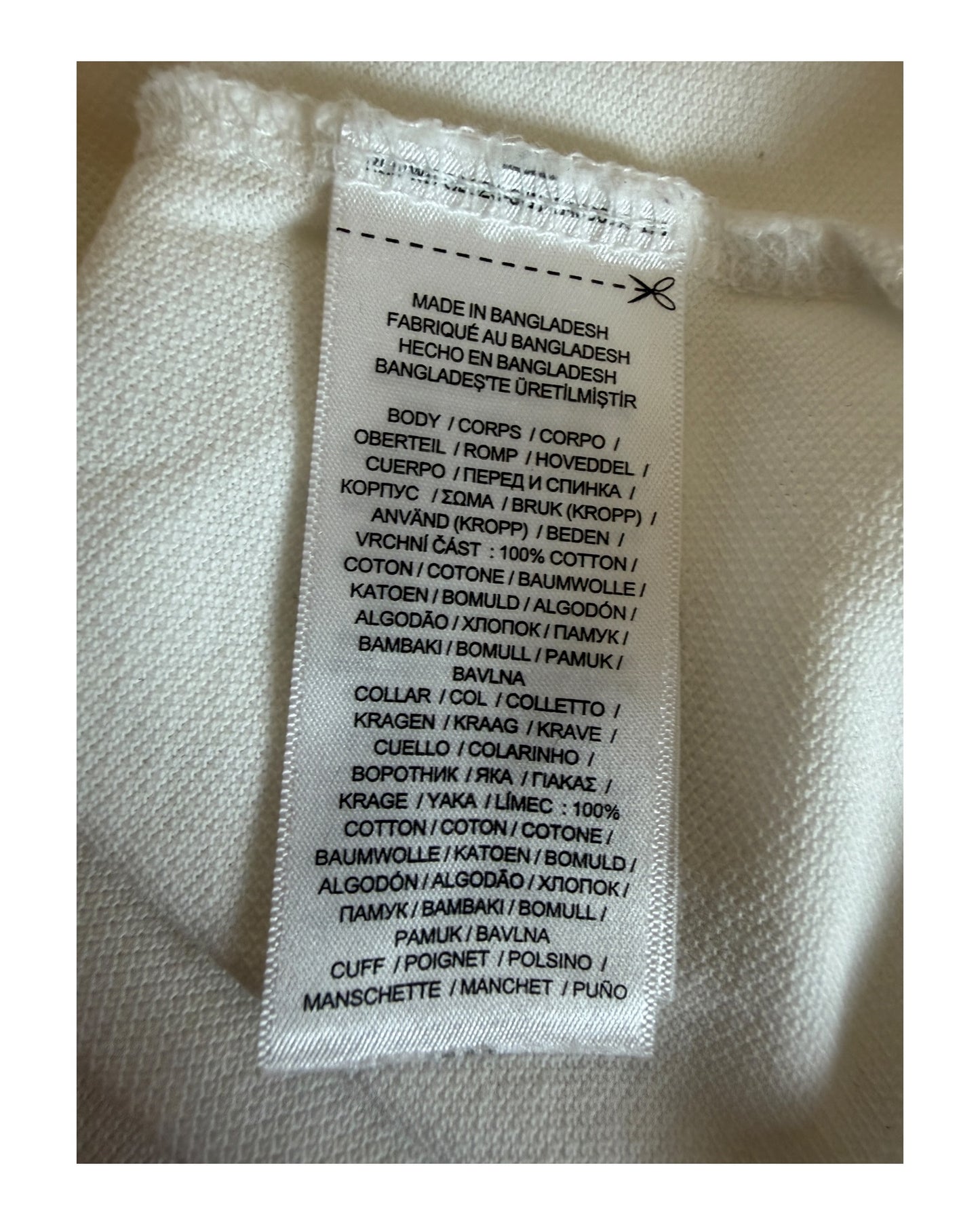 Polo Ralph Lauren Poloshirt weiß Größe L