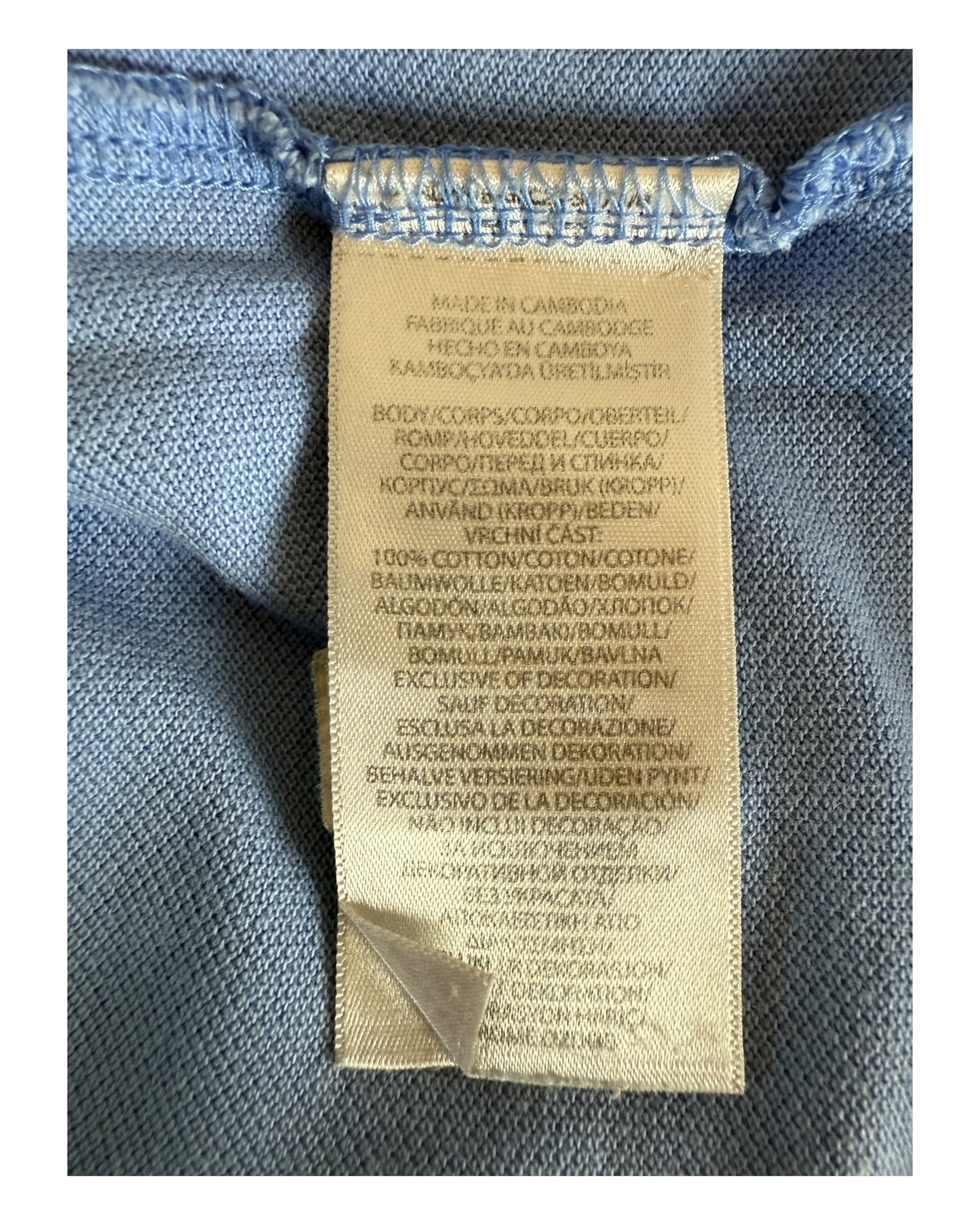 Polo Ralph Lauren Poloshirt hellblau Größe M