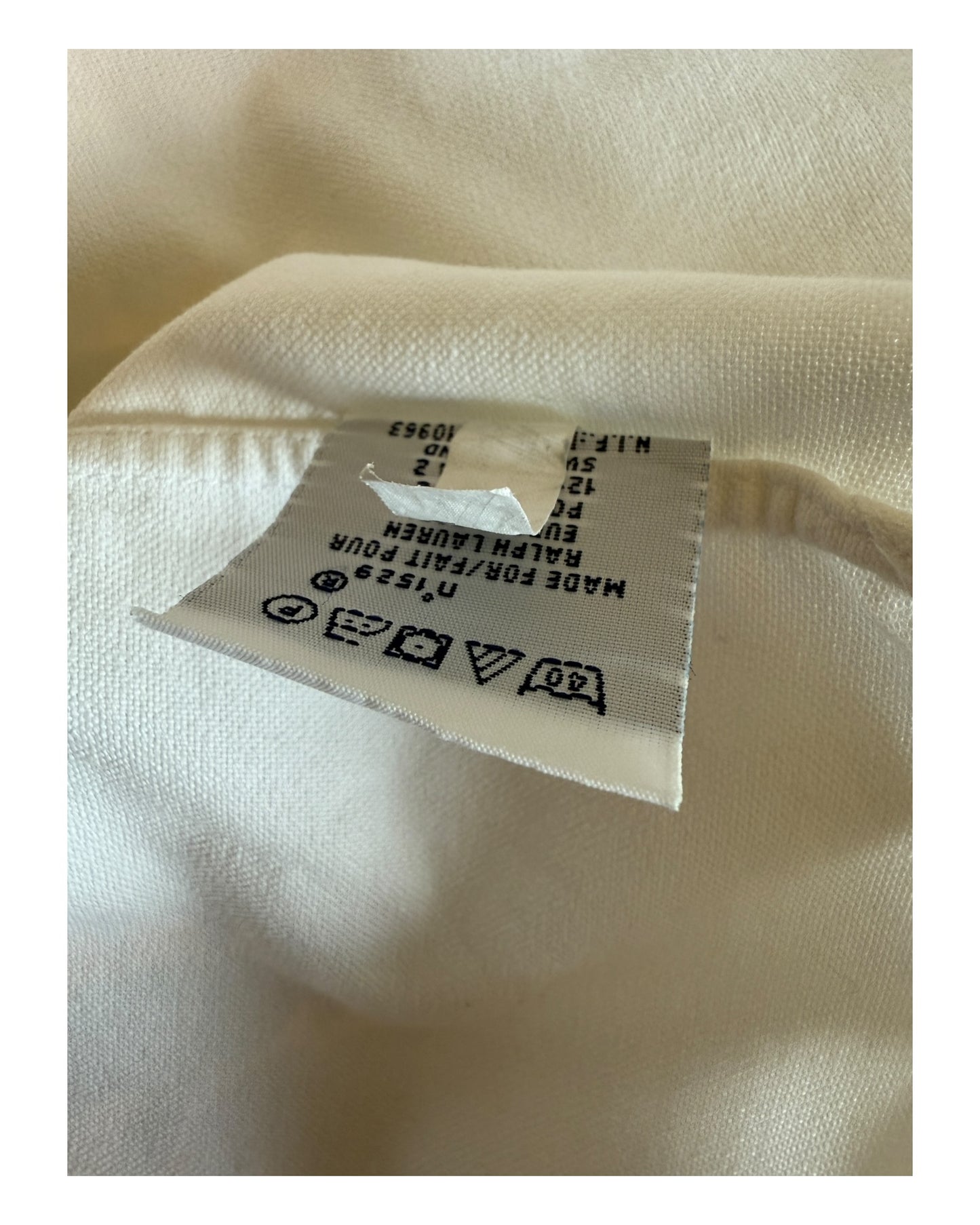 Polo Ralph Lauren Oxfordhemd weiß Größe M