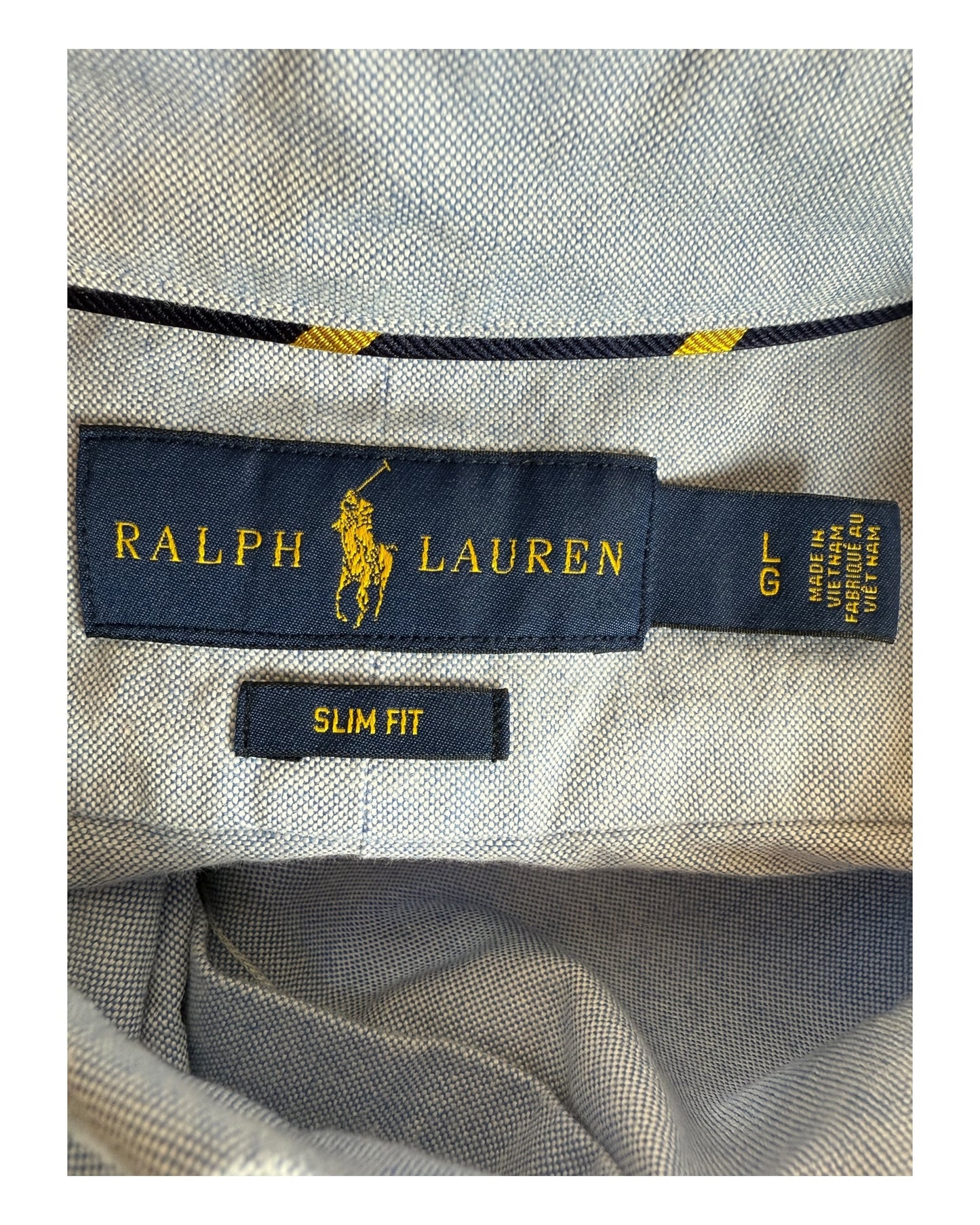 Polo Ralph Lauren Oxfordhemd hellblau Größe L