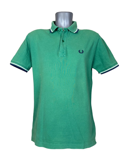 Fred Perry Poloshirt grün Größe M