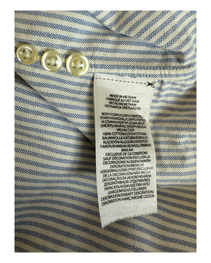Polo Ralph Lauren Oxfordhemd blau weiß gestreift Größe M