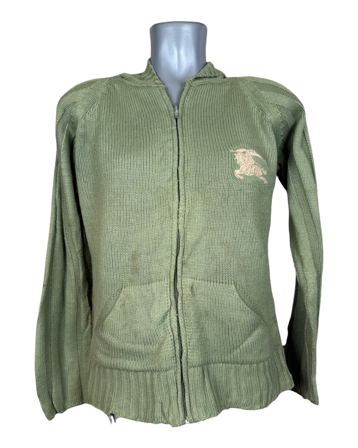 Burberry Strickjacke grün Größe XL