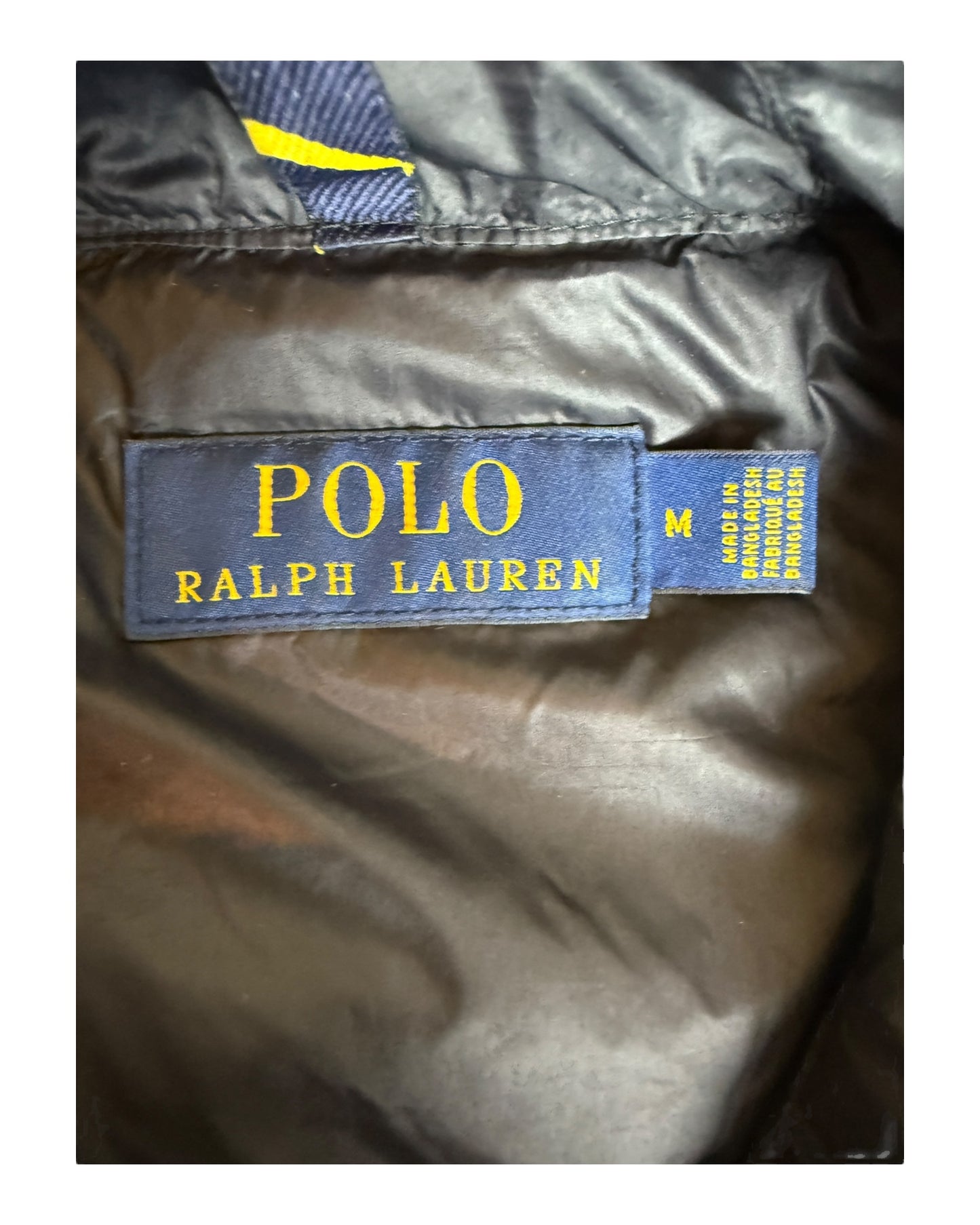Polo Ralph Lauren Steppweste schwarz Größe M