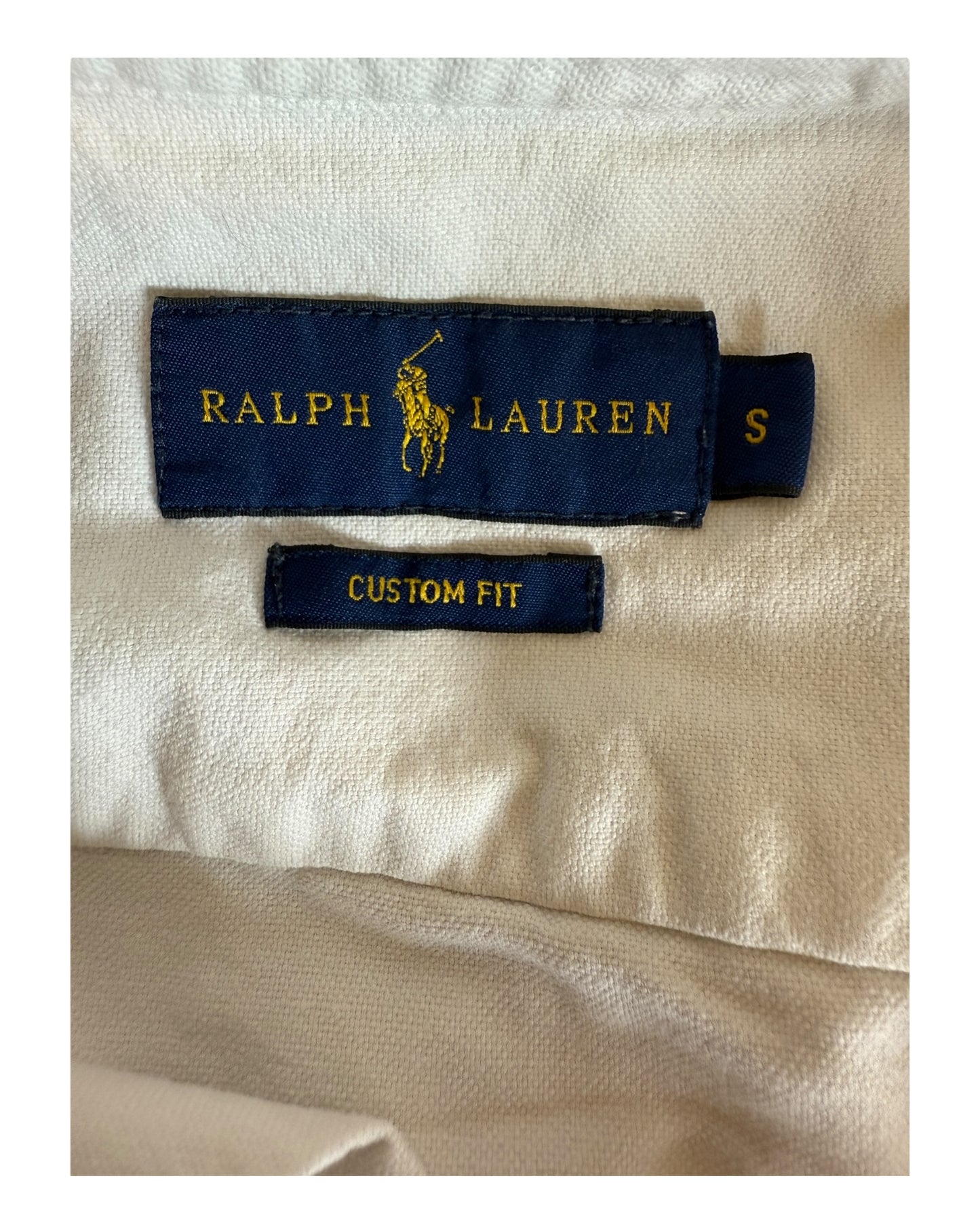 Polo Ralph Lauren Oxford Bluse weiß Größe S
