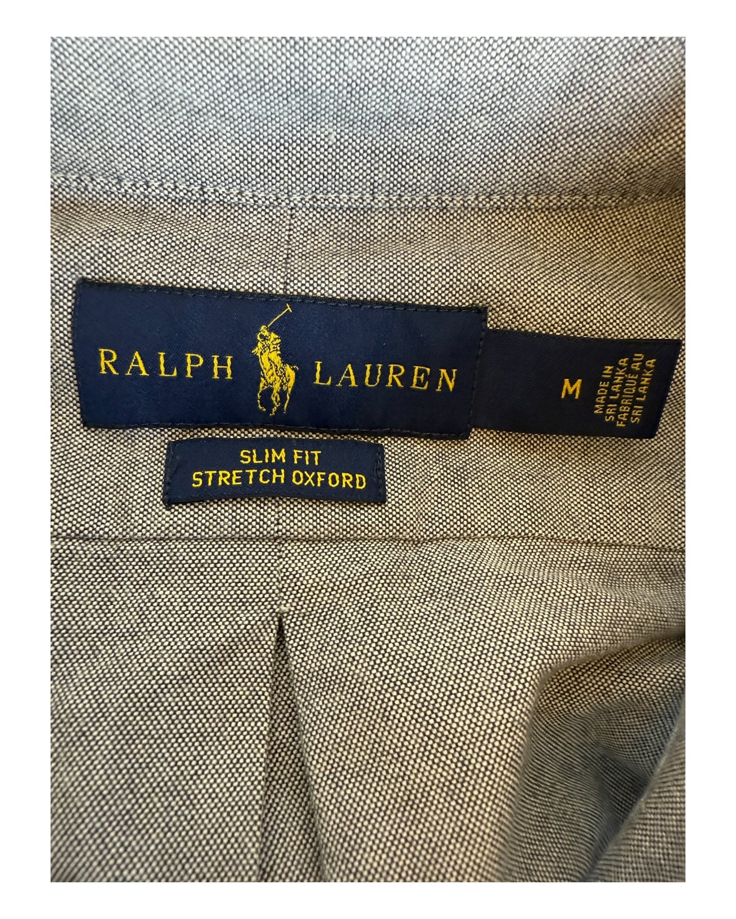 Polo Ralph Lauren Oxfordhemd grau Größe M