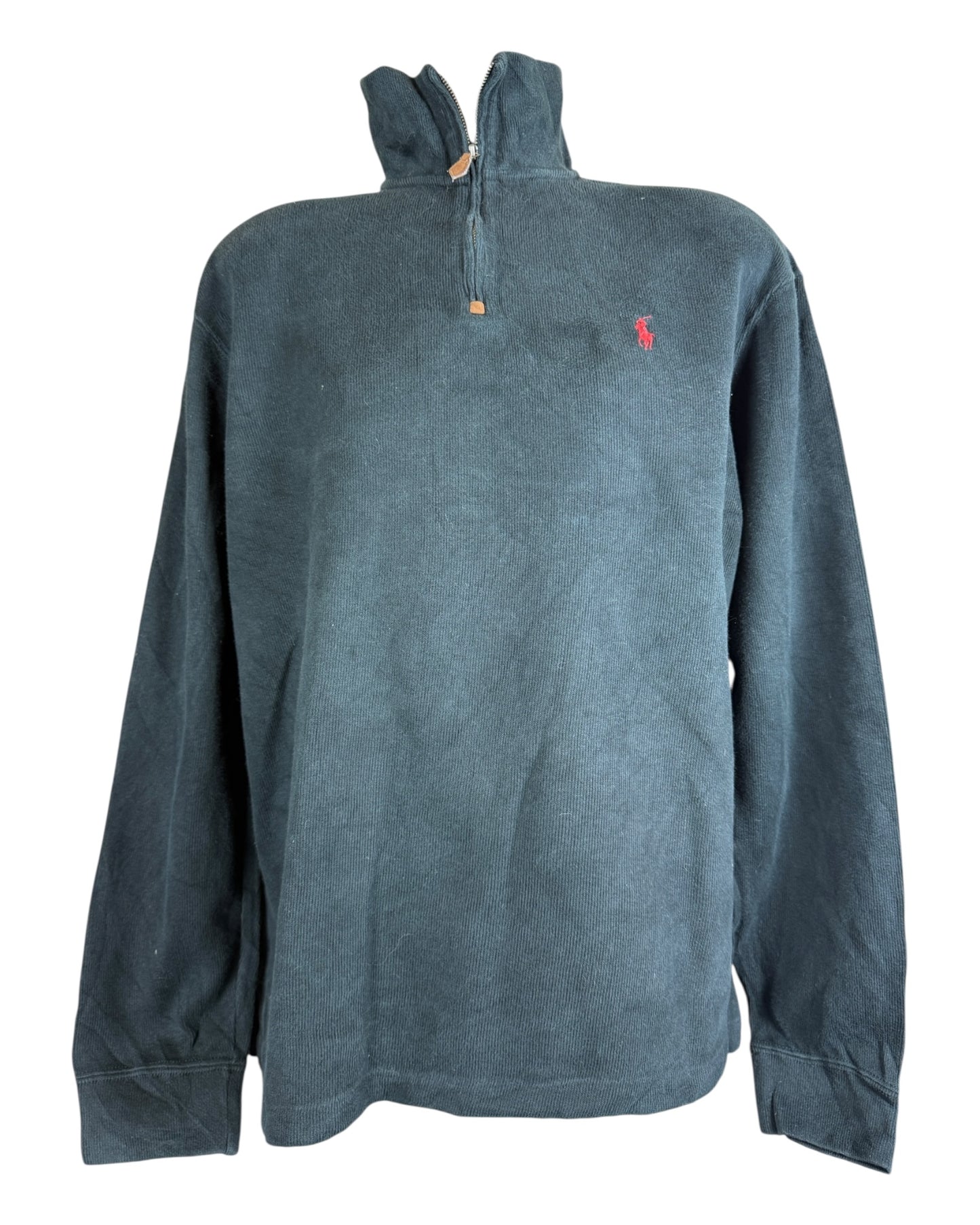 Polo Ralph Lauren Half Zip Pullover schwarz Größe L
