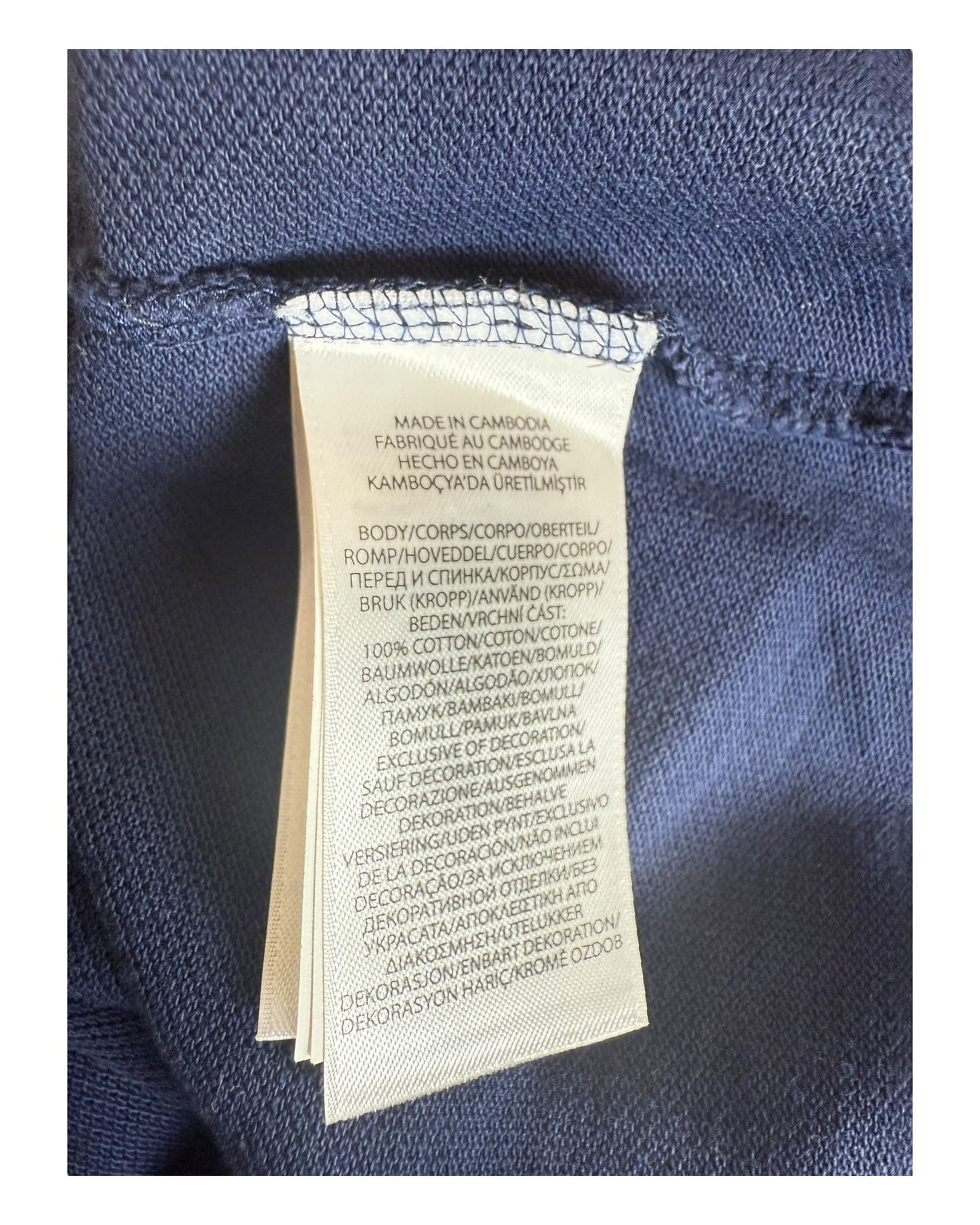 Polo Ralph Lauren Poloshirt marineblau Größe L