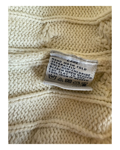 Polo Ralph Lauren Rollkragenpullover weiß Größe XL