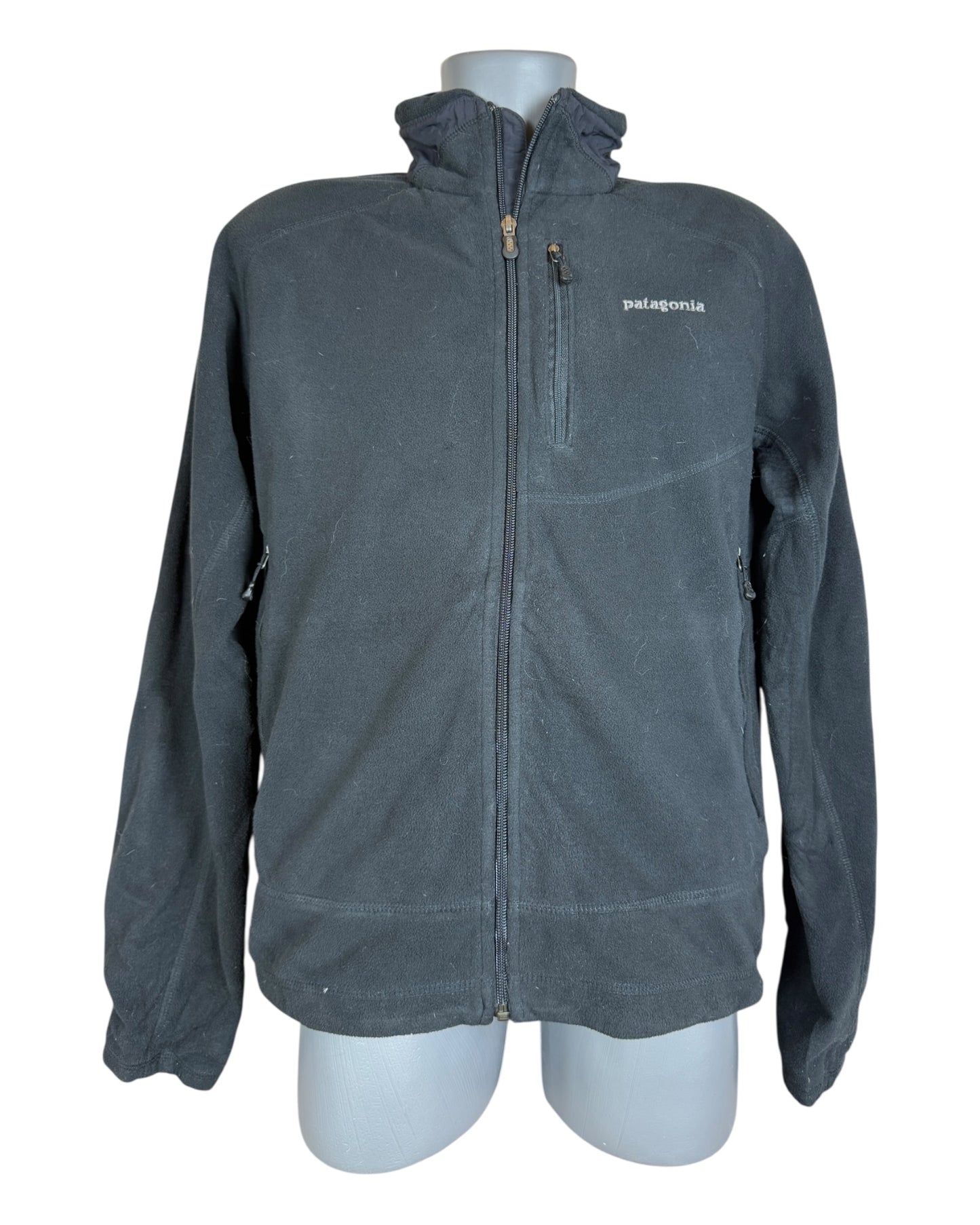 Patagonia Fleece Jacke schwarz Größe M