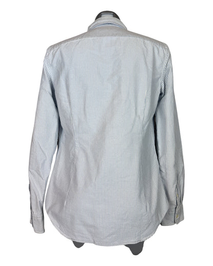 Polo Ralph Lauren Oxfordhemd Bluse blau weiß gestreift Größe L
