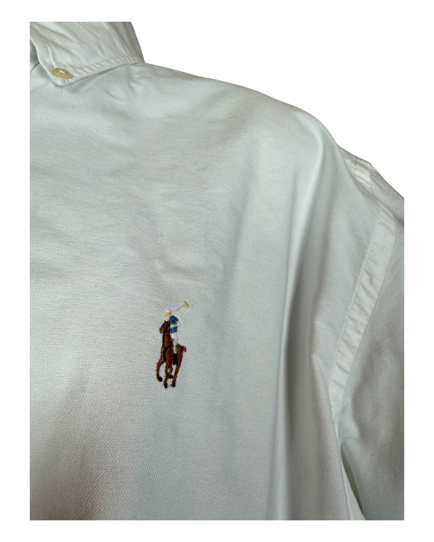 Polo Ralph Lauren Kurzarmhemd weiß Größe XL