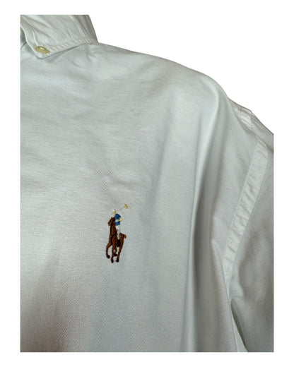 Polo Ralph Lauren Kurzarmhemd weiß Größe XL