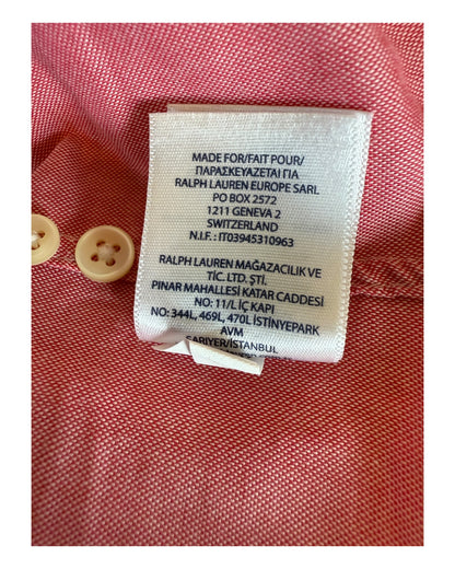Polo Ralph Lauren Oxfordhemd rot Größe L