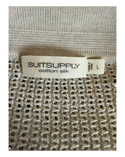 Suit Supply Poloshirt beige Größe L