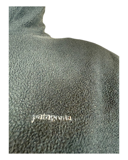 Patagonia Fleece Half Zip Pullover schwarz Größe M