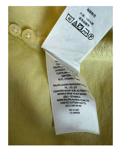 Polo Ralph Lauren Oxfordhemd gelb Größe M