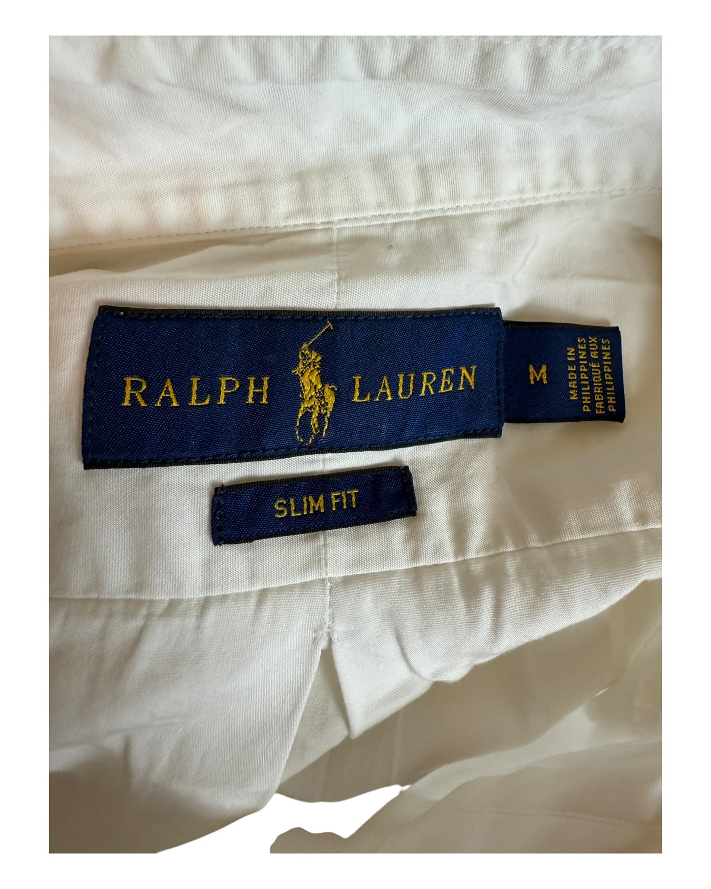 Polo Ralph Lauren Hemd weiß Größe M