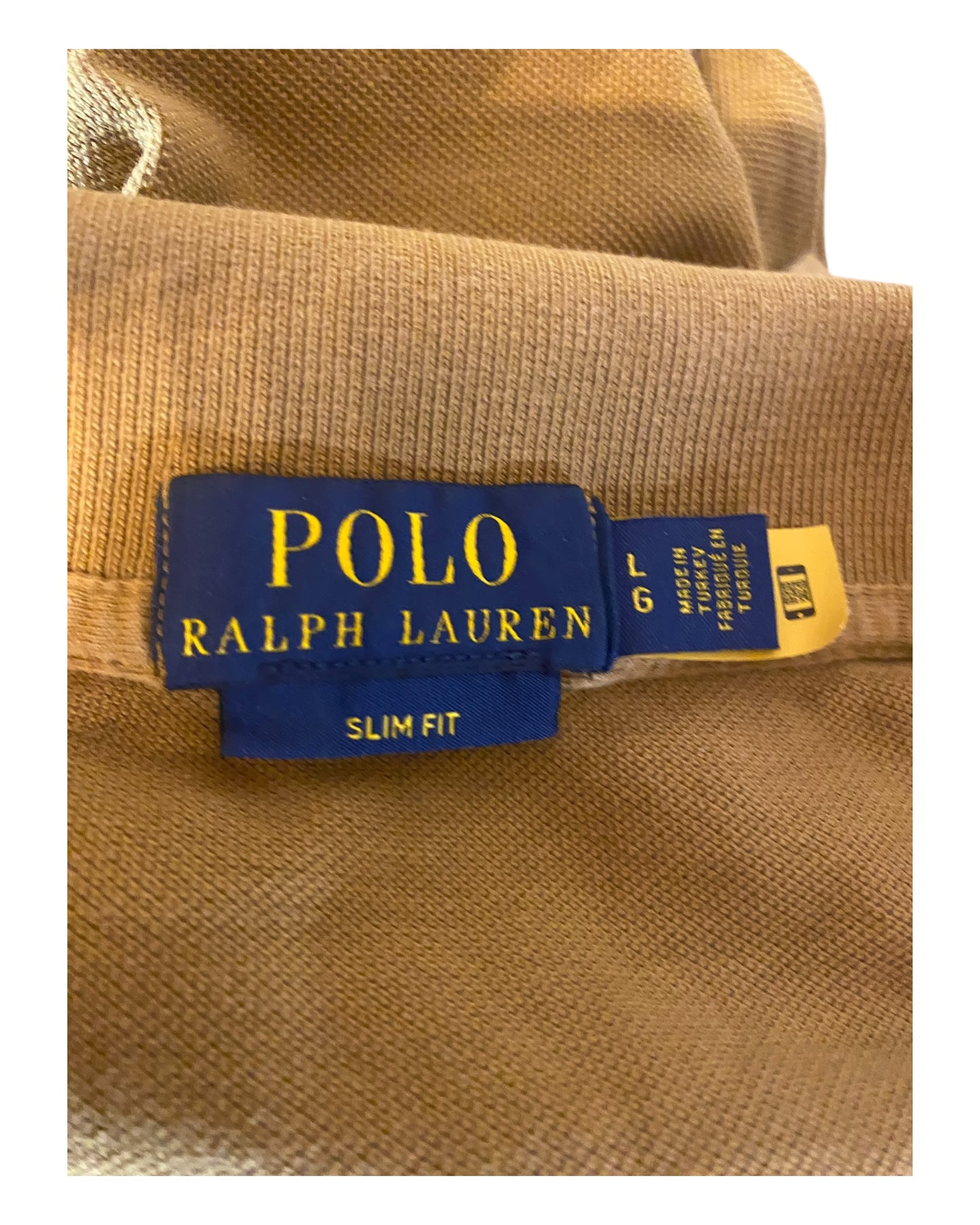 Polo Ralph Lauren Poloshirt khaki Größe L