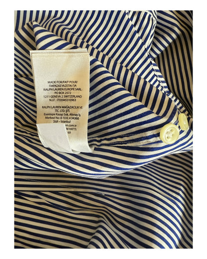 Polo Ralph Lauren Bluse blau weiß gestreift Größe S