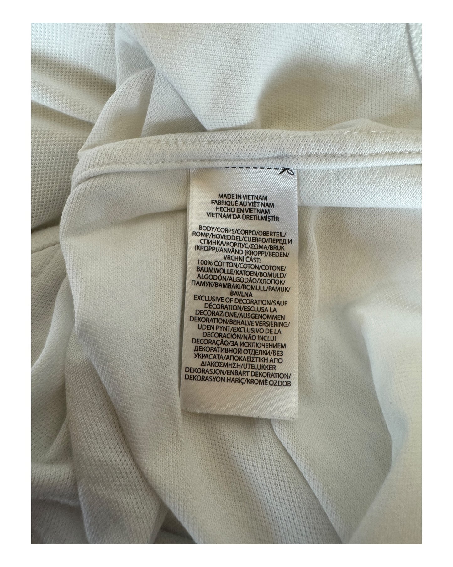 Polo Ralph Lauren Knit Oxfordhemd weiß Größe L