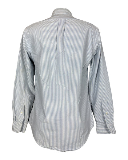 Polo Ralph Lauren Oxfordhemd hellblau weiß gestreift Größe S