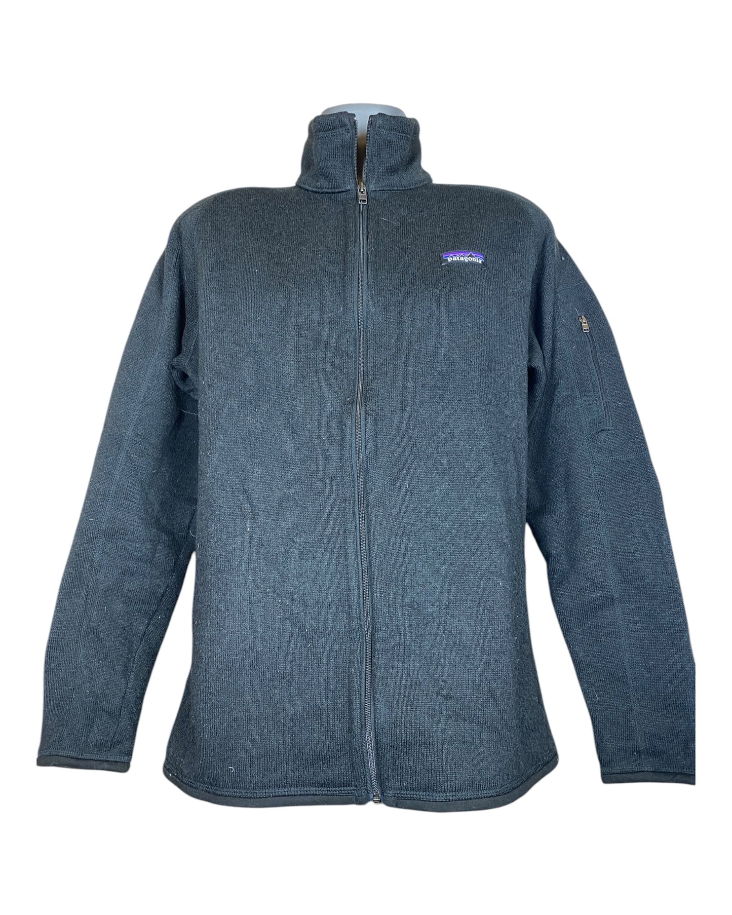 Patagonia Fleece Jacke schwarz Größe XL