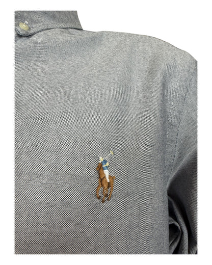 Polo Ralph Lauren Oxfordhemd grau Größe L