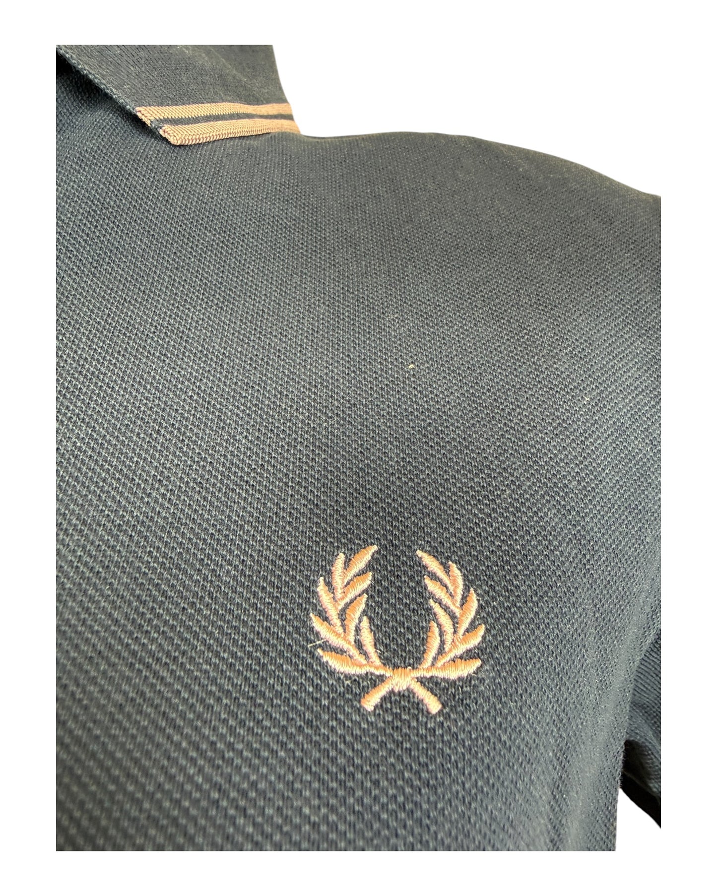 Fred Perry Poloshirt marineblau Größe M