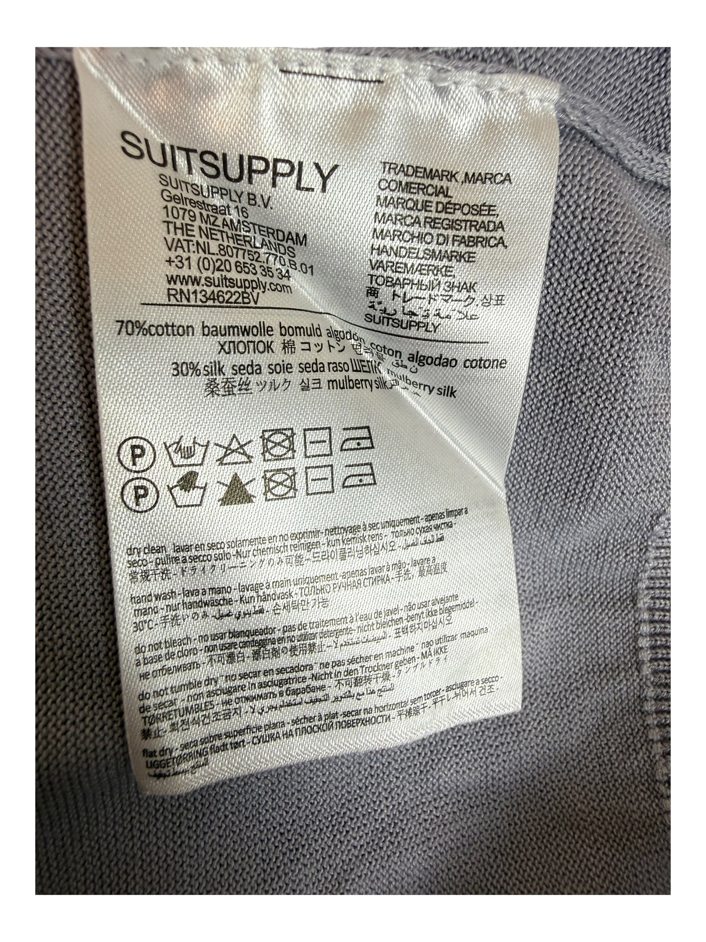 Suit Supply Pullover flieder Größe L