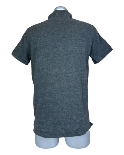 Polo Ralph Lauren Poloshirt schwarz meliert Größe M