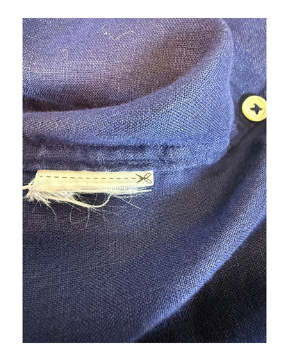 Polo Ralph Lauren Leinenbluse marineblau Größe M