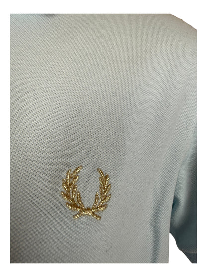 Fred Perry Poloshirt hellblau Größe L