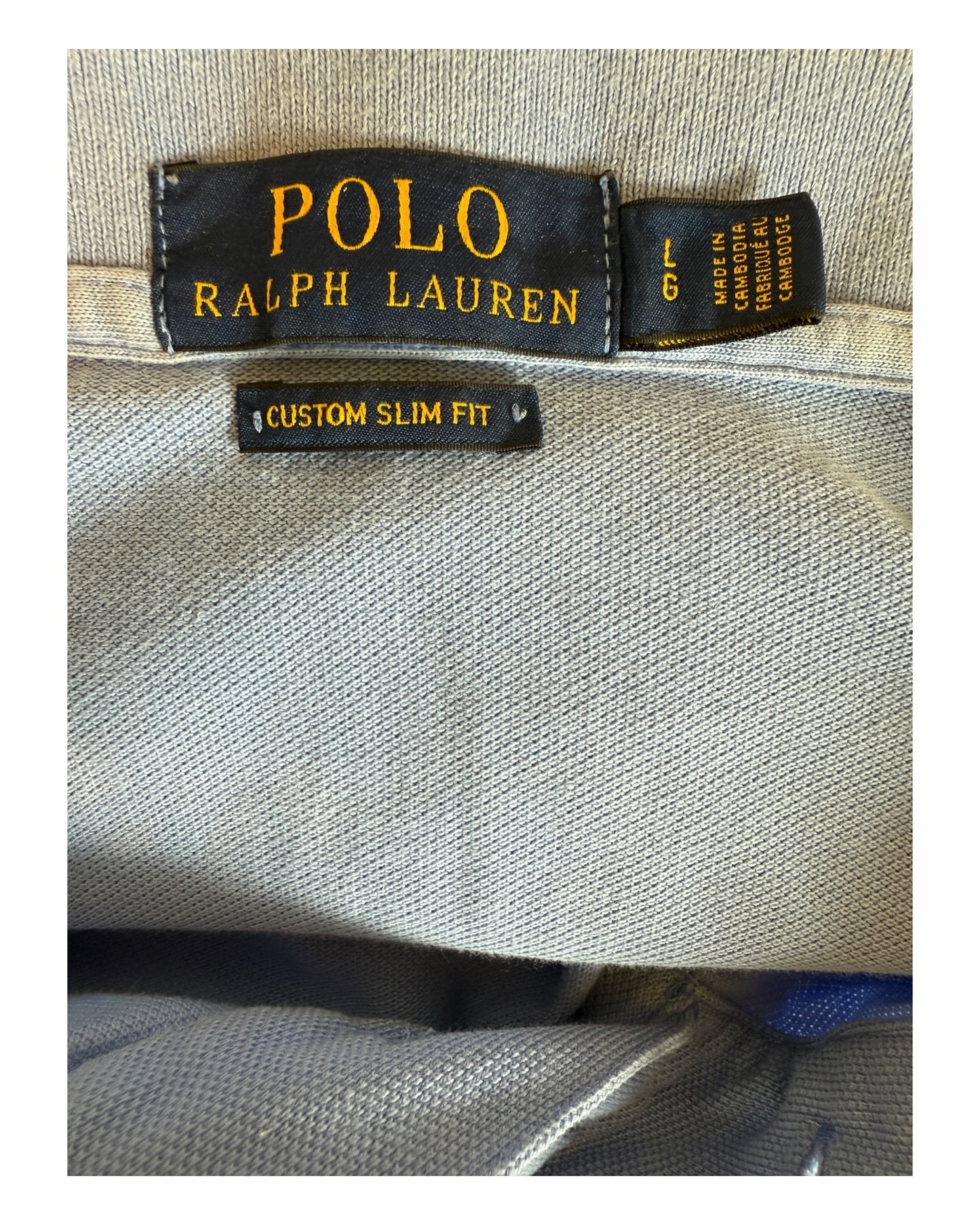 Polo Ralph Lauren Poloshirt hellblau Größe L