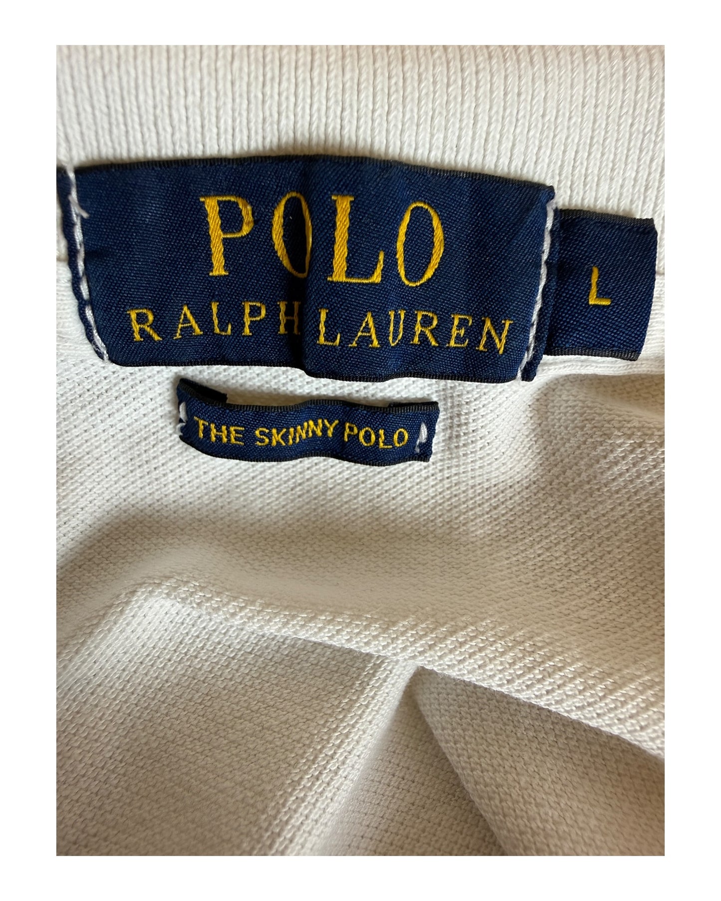 Polo Ralph Lauren Poloshirt weiß Größe S
