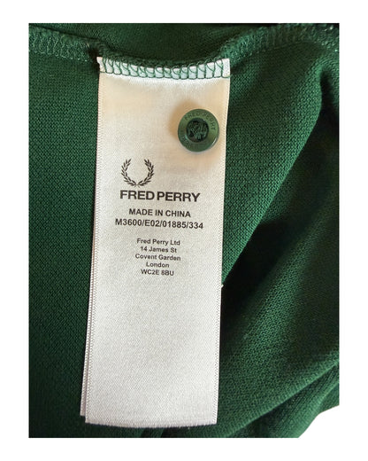 Fred Perry Poloshirt grün Größe L